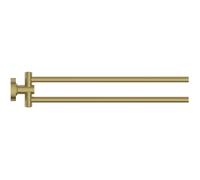 Ideal Standard IOM Barre porte-serviettes double, orientable, A9131A2, Couleur: Or brossÃ©