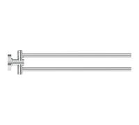 Ideal Standard IOM porte-serviettes A9131AA 2 bras, chromé, montage inclus