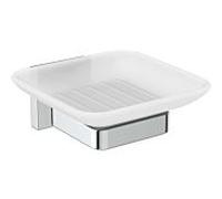 Ideal Standard Porte-cube IOM E2201AA – bol en verre dépoli, chromé