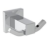 Ideal Standard IOM Cube Crochet porte-serviettes E2193AA double, avec kit de fixation, chromé