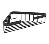 Ideal Standard Porte-savon mural IOM A9105XG – Panier grille d'angle, fixations incluses, noir mat