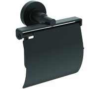 Ideal Standard IOM Porte-rouleau de papier, avec couvercle, A9127XG, Couleur: Silk Black