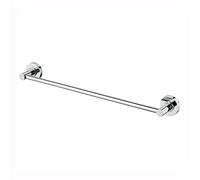 Ideal Standard IOM Porte Serviette Salle de Bain Largeur 45 cm Finition Chrome Rosaces Rondes Fixation Murale & Kit Installation Inclus A9117AA
