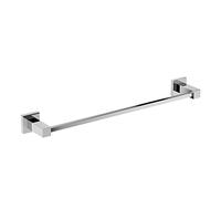 Ideal Standard IOM Square Porte Serviette Salle de Bain Largeur 45 cm Finition Chrome Rosaces carrées Fixation Murale & Kit Installation Inclus E2196AA