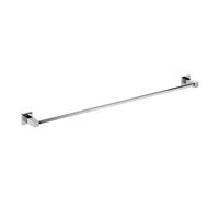 Ideal Standard IOM Square Porte Serviette Salle de Bain Largeur 80 cm Finition Chrome Rosaces carrées Fixation Murale & Kit Installation Inclus E2198AA