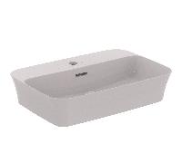 Ideal Standard Vasque Ipalyss Ciment 55x38 cm avec trop plein et avec plage de robinetterie E2077V9