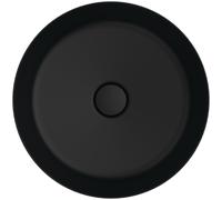 Ideal Standard Ipalyss vasque, sans trou pour robinet, sans trop-plein, 400x400x120 mm, E1398V3, Couleur: Noir Mat