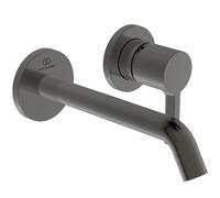 Ideal Standard Joy Mélangeur lavabo mural encastré, saillie 180mm, A7378A5, Couleur: Gris magnétique