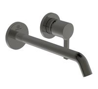 Ideal Standard Joy Mélangeur lavabo mural encastré, saillie 220mm, A7379A5, Couleur: Gris magnétique