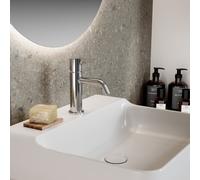 Ideal Standard Joy mitigeur lavabo BC776AA sans garniture de mitigeur lavabo , saillie 110 mm, chromé