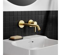 Ideal Standard Joy Ideal Standard A7378A2 pour mur mitigeur lavabo , bec 180 mm, or brossé