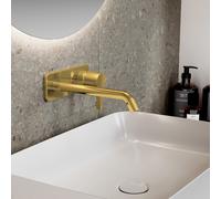 Ideal Standard Joy Ideal Standard A7381A2 pour mur mitigeur lavabo , bec 220 mm, or brossé