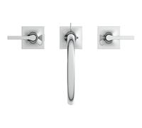 Ideal Standard Joy Neo Mélangeur lavabo 3 trous, saillie 168mm, avec vidage métal, BD144AA, Couleur: chrome