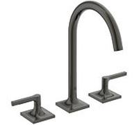 Ideal Standard Joy Neo mitigeur lavabo 3 trous BD146A5 béquilles, saillie 168mm, sans garniture de vidange , gris magnétique