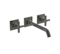 Ideal Standard Joy Neo - Wand-Waschtischarmatur Ausladung 209mm Kreuzgriffe magnetic grey