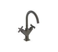 Ideal Standard Joy Neo - Waschtischarmatur mit Ablaufgarnitur Ausladung 169mm magnetic grey