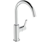 Ideal Standard Joy robinetterie de lavabo, bec haut, sans garniture de vidage, BC778AA, Couleur: chrome
