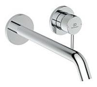 Ideal Standard Kit de montage de finition Ceraline Nuovo BD848AA pour mur encastré mitigeur lavabo , saillie 220mm, chromé