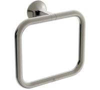 Ideal Standard La Dolce Vita Anneau porte-serviettes 218 mm, support métallique, fixation invisible, T5501GN, Couleur: Silver Storm