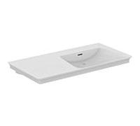 Ideal Standard La Dolce Vita meuble lavabo E270401 106x53,5x14,5cm, sans trou pour robinetterie, avec trop-plein, blanc