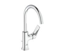Ideal Standard La Dolce Vita mitigeur lavabo BD657AA bec haut, avec garniture de vidange en métal, chromé