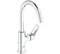 Ideal Standard La Dolce Vita mitigeur lavabo BD657AA bec haut, avec garniture de vidange en métal, chromé