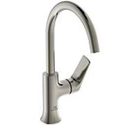 Ideal Standard La Dolce Vita mitigeur lavabo BD658GN sortie haute, sans garniture de vidange , tempête d'argent