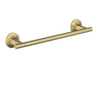 Ideal Standard La Dolce Vita Porte-serviettes 375 mm, support métallique, fixation invisible, T5512A2, Couleur: Or brossÃ©