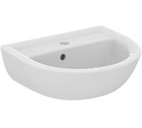 Ideal Standard Eurovit lave-mains E872101 450x350x155mm, blanc , avec trou pour robinet et trop-plein