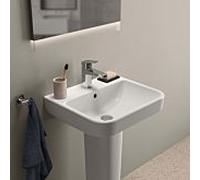 Ideal Standard lavabo i.life B T533701 sans trou pour robinetterie, avec trop-plein, 50 x 44 x 18 cm, blanc