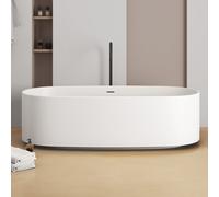 Ideal Standard Linda-X Baignoire en îlot, ovale, T4626EN,