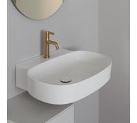 Ideal Standard Linda-X T4393V1 trou pour 2000 , sans trop-plein, 600 x 500 x 135 mm, blanc soie