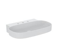 Ideal Standard Linda-X T439701 3 trous pour robinetterie, sans trop-plein, 750 x 500 x 130 mm, blanc