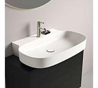 Ideal Standard Linda-X lavabo T4991V1 2000 , sans trop-plein, meulé, 750 x 500 x 130 mm, blanc soie