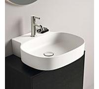 Ideal Standard Linda-X T4390V1 trou pour 2000 , sans trop-plein, 500 x 480 x 135 mm, blanc soie