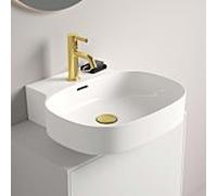 Ideal Standard Linda-X T4981MA 2000 , avec trop-plein, meulé, 500 x 480 x 135 mm, blanc Ideal Plus