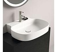 Ideal Standard Linda-X lavabo T4988V1 2000 , sans trop-plein, meulé, 600 x 500 x 135 mm, blanc soie