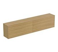 Ideal Standard match0 T4341Y6 sans découpe, 2 tiroirs, 240 x 37 x 55 cm, placage Eiche hell