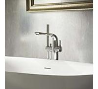 Ideal Standard Melange Kit de finition A6120AA pour mitigeur de baignoire, montage sur pied, chromé