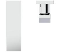 Ideal Standard Mélangeur lavabo mural extra, encastré, saillie 160mm, rosace rectangulaire, BD509AA, Couleur: chrome