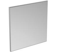 Ideal Standard Mirror&Light miroir mural, avec cadre, réversible, hauteur 700mm, T3356BH, Exécution: 700x26x700 mm