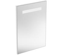 Ideal Standard Mirror&Light miroir mural, avec éclairage, antibuée, T3339BH, Exécution: 500x26x700 mm