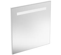 Ideal Standard Mirror&Light miroir mural, avec éclairage, antibuée, T3341BH, Exécution: 700x26x700 mm