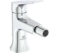 Ideal Standard Mitigeur de bidet La Dolce Vita BD664AA avec garniture de vidange en métal, saillie 105 mm, chromé