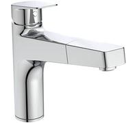 Ideal Standard - Mitigeur D'évier Ceraplan Saillie 210mm Avec Douchette 1 Fonction Chromé