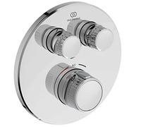 Ideal Standard CeraTherm Navigo mitigeur de douche encastré A7296AA rond, 2 sorties, kit de montage final, chromé