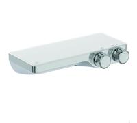 Ideal Standard Mitigeur thermostatique de douche Ceratherm S200 A7329AA apparent avec étagère chromé