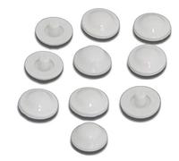 Ideal Standard - Multi Suites, Set de patins originaux pour siège Conca, pare-chocs pour toilettes, T202800, blanc