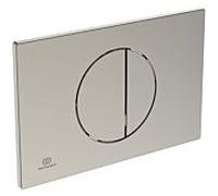 Ideal Standard Oleas M4 WC plaque d'actionnement R0503GN 230x7,5x150, mécanique, tempête d'argent