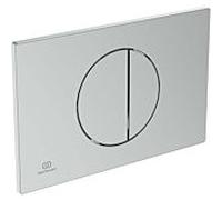Ideal Standard plaque de commande de toilettes Oleas M4 R0503JG 230x7,5x150, mécanique, chromé mat